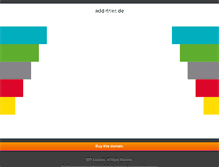 Tablet Screenshot of add-trier.de